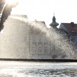 Main Fountain on the Square in Budweis
